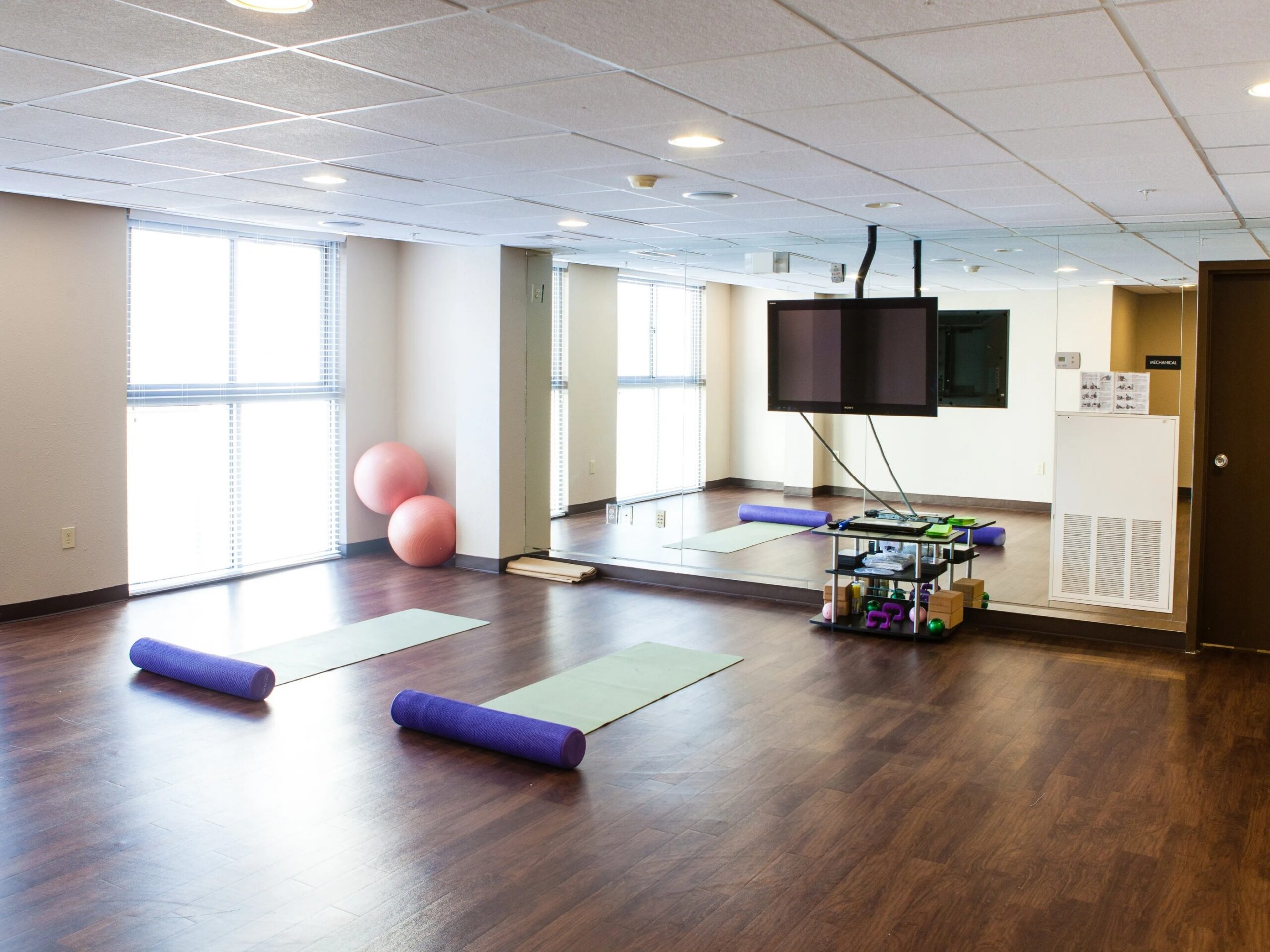 CP Cincy yoga room
