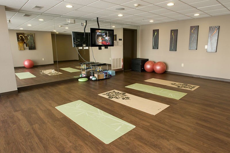 Yoga studio at CP Cincy